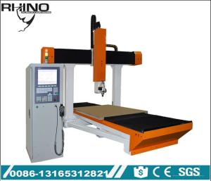 Wooden Mould 5 Axis CNC Router Machine With High Speed CE Certificated