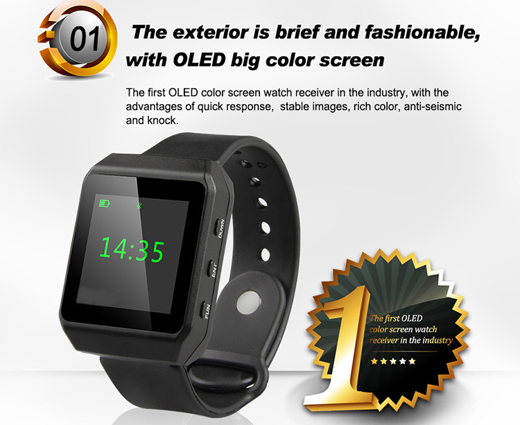 wireless restaurant products waterproof table service call
