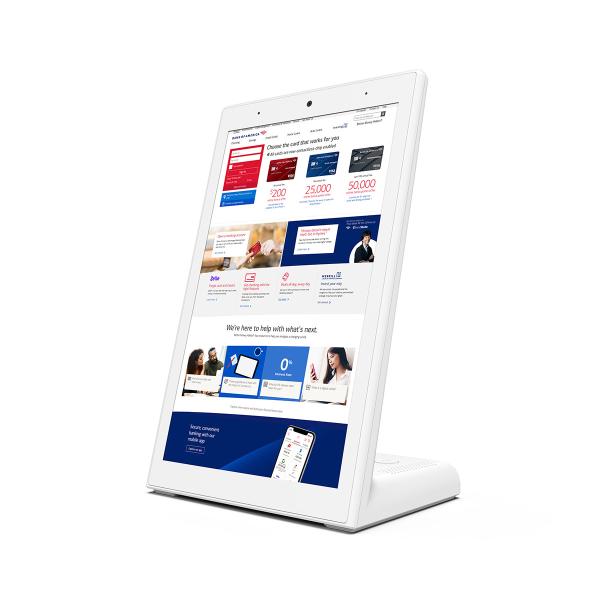 Quality Touch L Shape 10.1'' RK3128 Vertical Digital Signage for sale