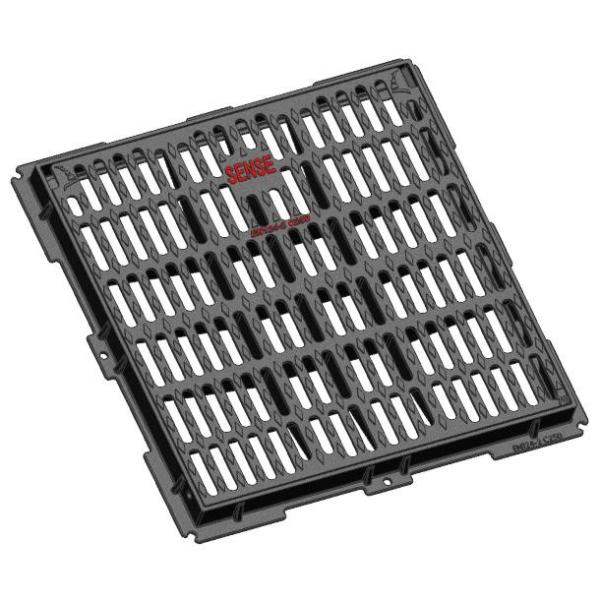 Quality D400 Ductile Iron Grating EN GJS500-7 ,  Custom Manhole Cover MIC70D-SP for sale