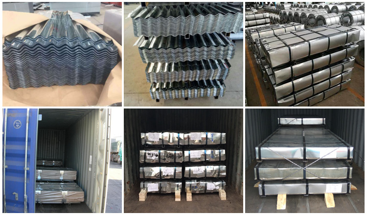 Zinc Grade Cold Rolled Tin Corrugated Galvanized Roof Marine Steel Sheets Surface