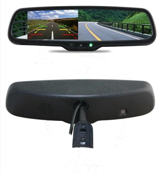 Quality Auto Dimming Car Rear View Mirror Monitor 8 Languages OSD Control EV-432RV-01 for sale