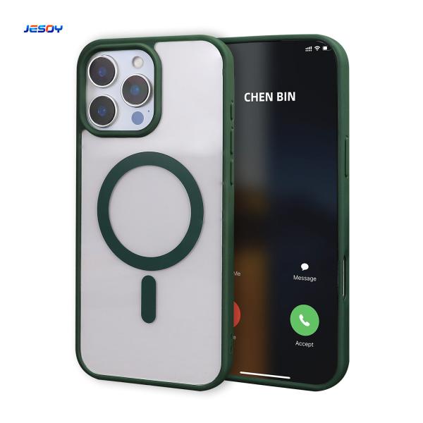 Quality Shockproof Magsafe Phone Case N52 With Camera Stand for sale