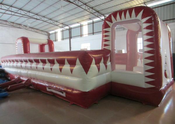 Quality 72 Square Meters Inflatable Soccer Game , UV Resistance Inflatable Football Field for sale