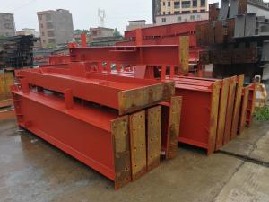China Anti - Rust Red Primer Construction Steel Frame Customized Dimensions wholesale