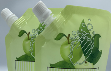 10 Colors Gravure Printing Stand Up 500ML Laundry Detergent Nozzle Bag