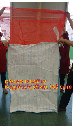 polypropylene woven plastic jumbo bag pp big bag for sand, building material, 500kg-1000kg PP Woven Jumbo Bag Big Bag wi