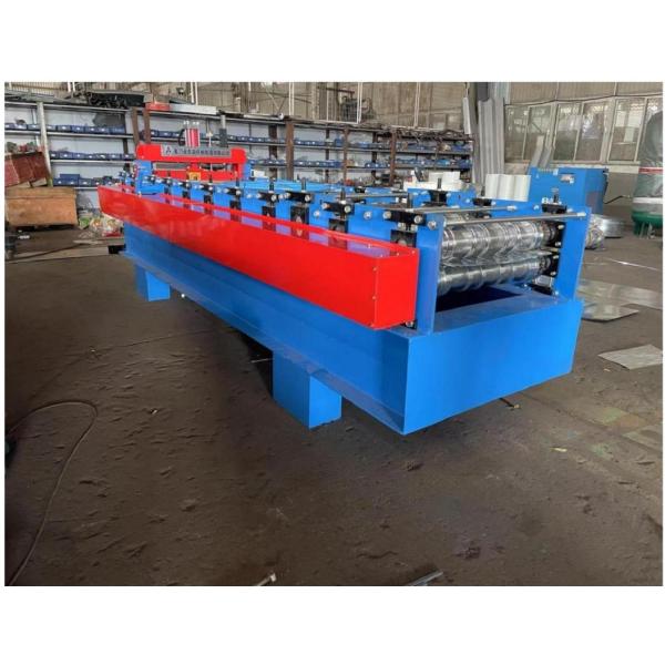 4kW Plate Press Machine 10-15m/Min Forming Speed PLC Microcomputer Control System
