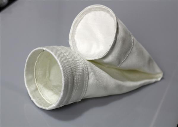 Quality Flat High Temperature Filter Bags Heavyweight Fabric Design Strong Strength for sale