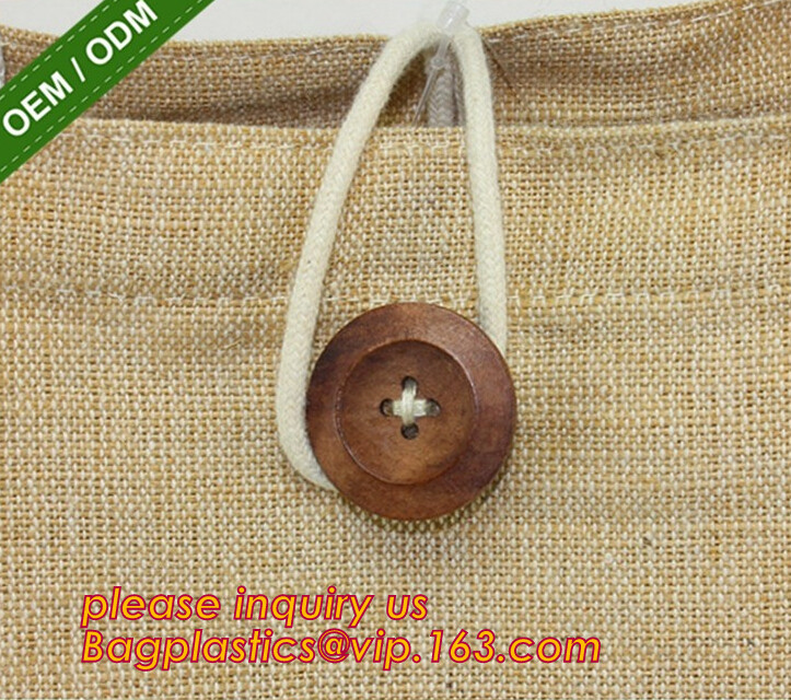 Large jute gift tote,jute shipping tote,jute cinch bag,reusable custom shopping tote jute bag,Promotional jute shopping