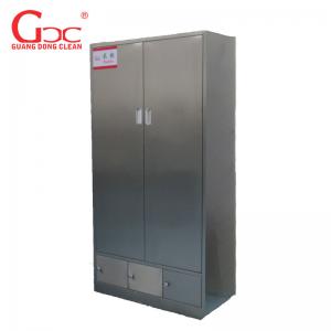 China Stainless Steel Lab Room Equipment Multi Compartment Lockers Clean Closet wholesale