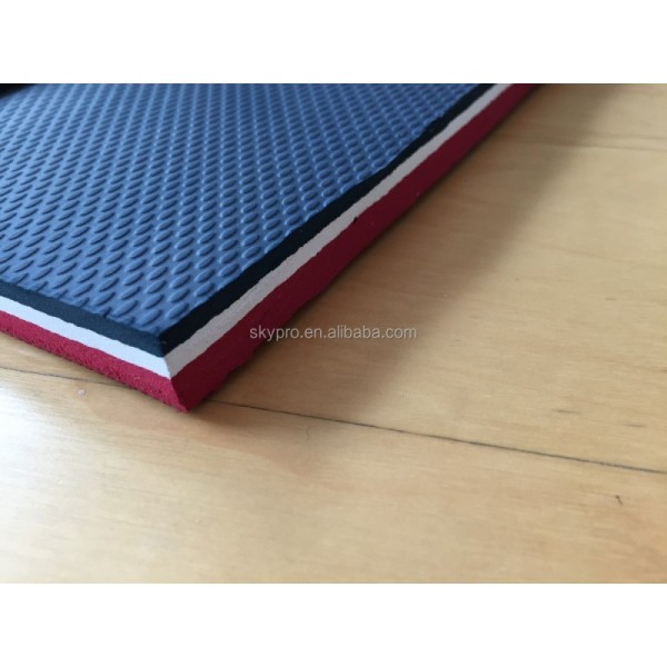 Multi-layer EVA with Anti-Skid Elliptic Pattern for Making SCR Shoe Outsole Sheet Rubber Products