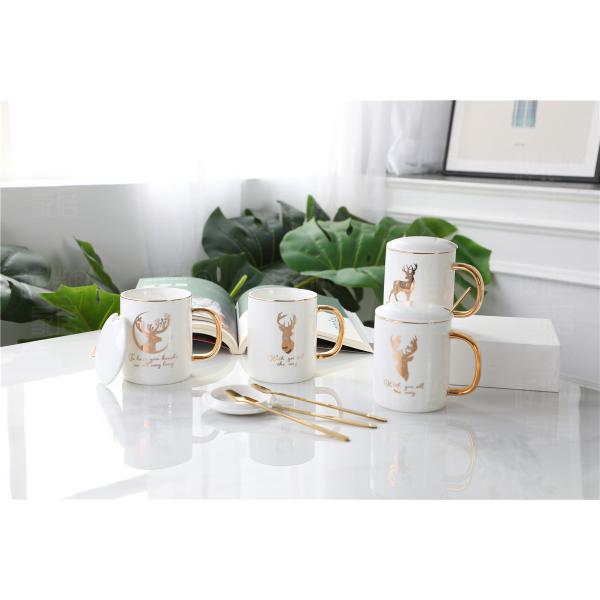 Fine Porcelain 325ml 11oz Stoneware Stackable Coffee Mugs