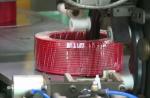 PLC Flexible Wire And Cable Machine Automatic Coiler Coil and Wrapping Machine