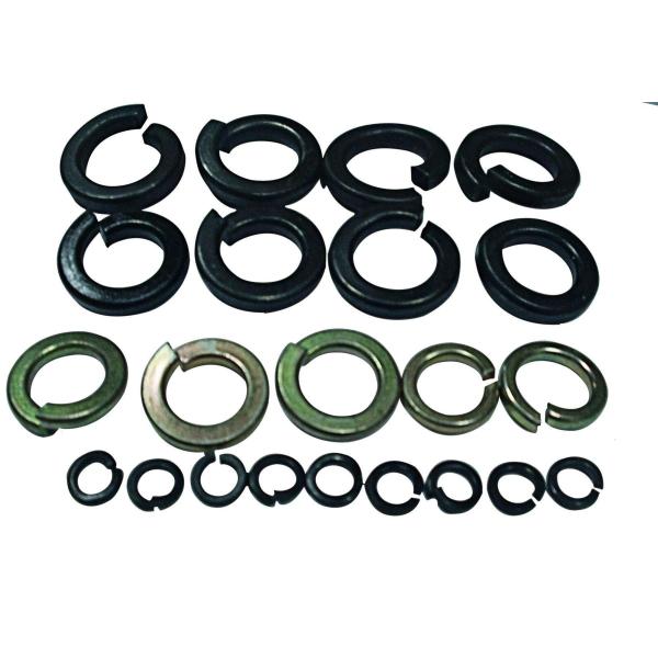 Zinc Plated M10 Metric Split Spring Washer With Special Anti - Lost Function