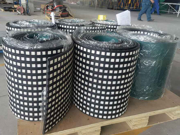Conveyor Pulley Lagging Ceramic Rubber Coating Sheet With Cn Bonding Layer