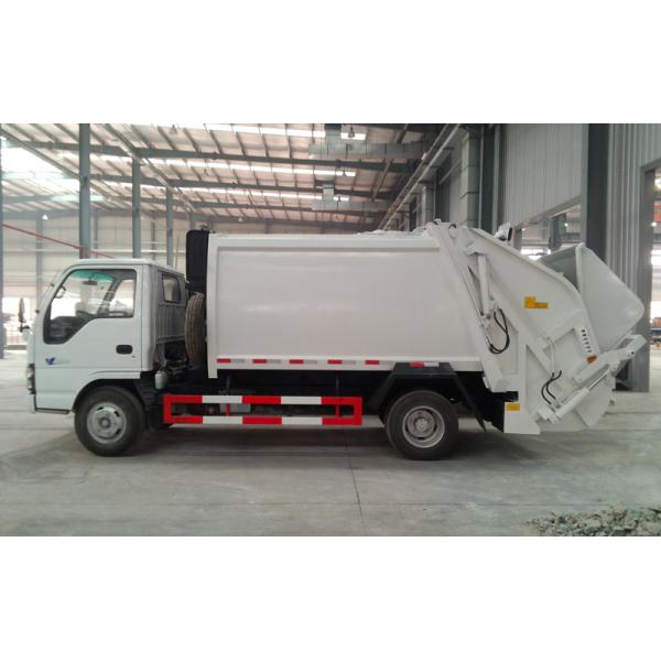 Rear Loader Garbage Collection Truck Customized Painting For Refuse Collection