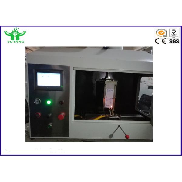 Single Flame Source Flammability Test Apparatus White Color Iso 11925-2 Standard