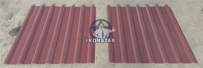 PBU panel roof sheet roll forming machine in US