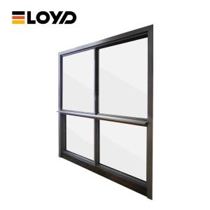 China Latest Simple Design 2.0mm Thickness Aluminum Sliding House Window wholesale
