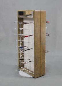 36 Pairs Countertop Sunglass Display Fixtures Eyeglass Rack Stand Portable