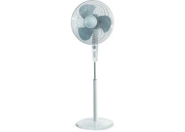 Quality Strong Wind Electric Floor Standing Fan With Remote Control Multi Functional Timer for sale