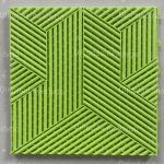 Factory 3D Cubic PP Garage Flooring Anti Slip Interlocking Drainage Garage Floor