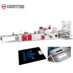 factory price 4 function polythene patch soft/loop/Die cut/poly draw handle