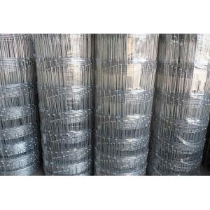 China 50m Farm Galvanized Steel Field Fencing , Galvanised Wire Mesh Fencing wholesale