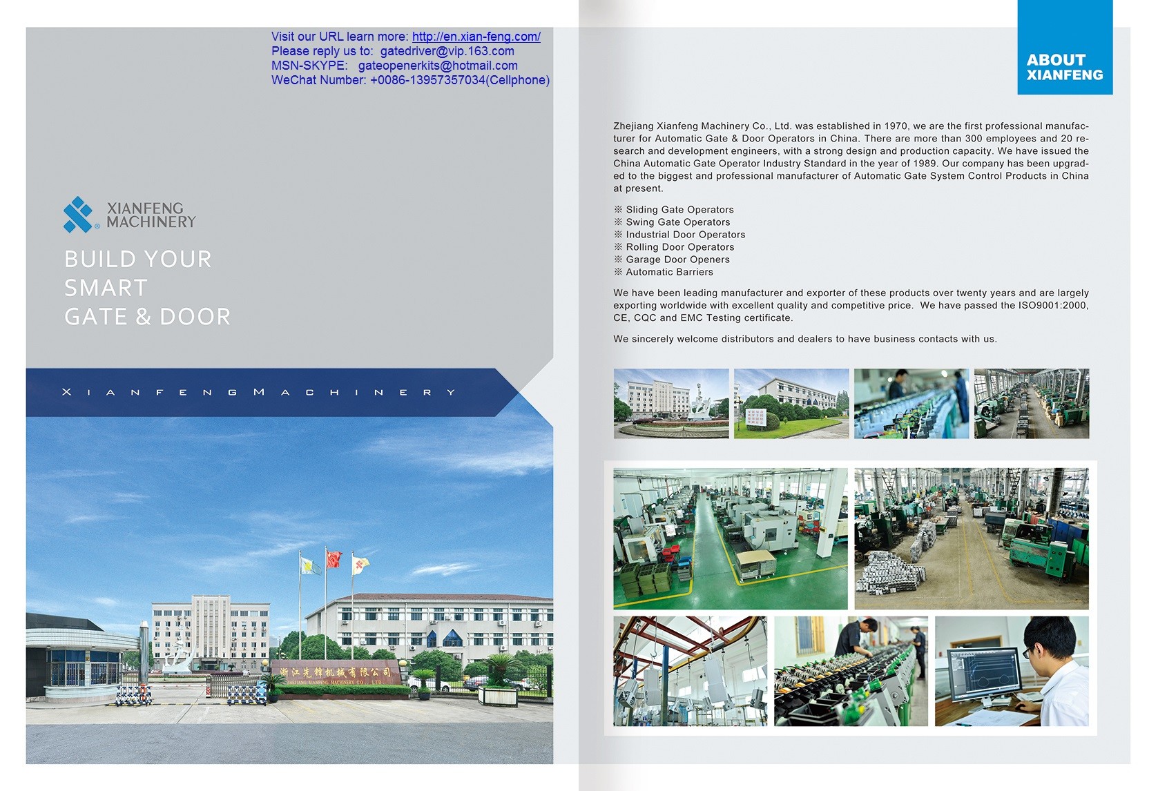 L200/L200F Sliding Gate Operator