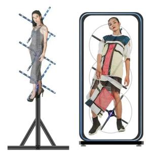 Holographic LED Advertising Display 8 Blades 3D Hologram Projector Fan with App Control