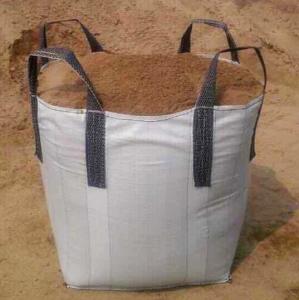 Circular Cross Corner Loop Super Sack / Tonne Bulk Bags 6:1 Anti static
