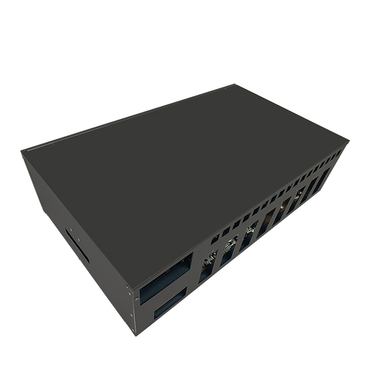 Brand New 24 bay black server case 8 GPU Graphics Case Open Air Rack server cases