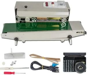 China PLC 2.2KW Automatic Sealing Machine Horizontal Continuous Band Practical wholesale