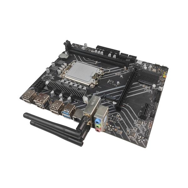 Quality PCWINMAX H610 Wifi DDR4 Socket LGA1700 PCIe 4 SATA 6Gb/s M.2 MATX Motherboard For 12th 13th 14th Gen Intel Core I3 I5 I7 for sale