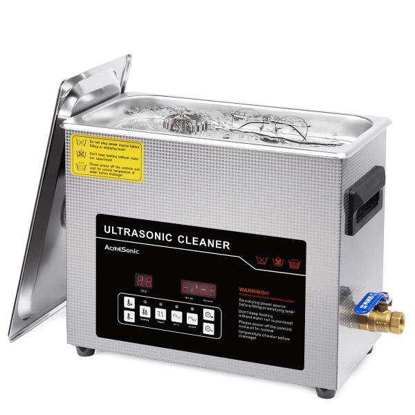Quality 6L Ultrasonic Parts Cleaner SUS 304 Matieral Lab Ultrasonic Cleaner for sale