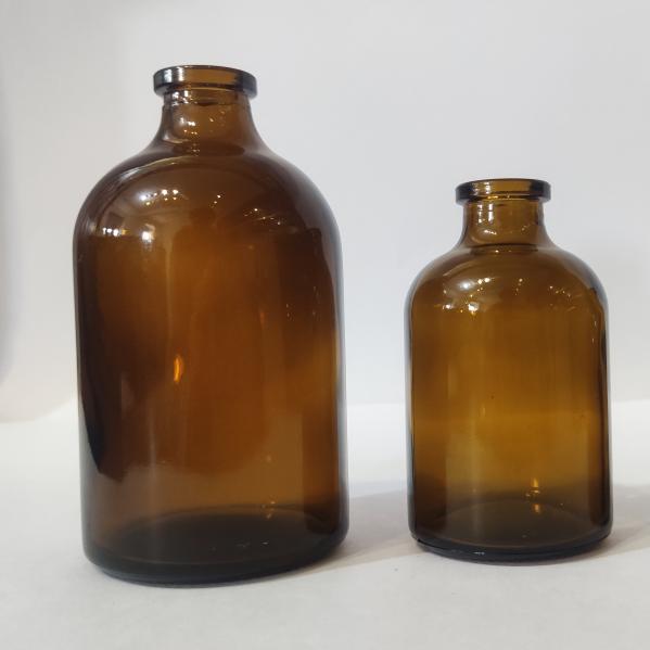 Quality ISO9001 Molded Glass Vial 20ml 30ml 50ml 100ml Borosilicate Glass Vials for sale