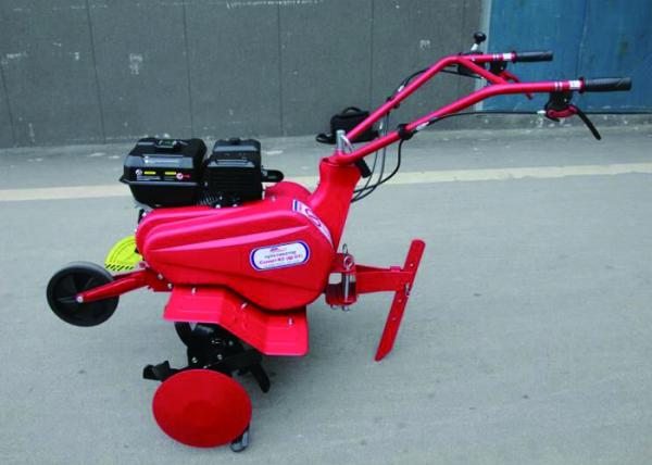 Quality Pull Behind Gas Powered Tiller / Farm Gasoline Power Tiller With Rotary Plough for sale