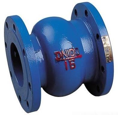 Quality Noise Elimination Valve Body Casting Flanged Silent Check Valve For Water Pump System for sale