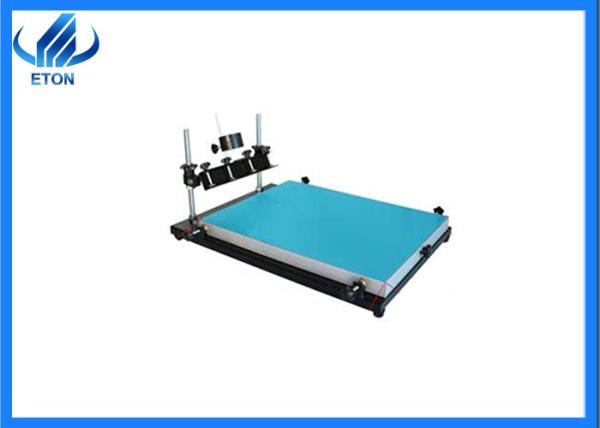 Quality Red Glue 300mm Scraper SMT Stencil Printer Manual Solder Paste Printer for sale