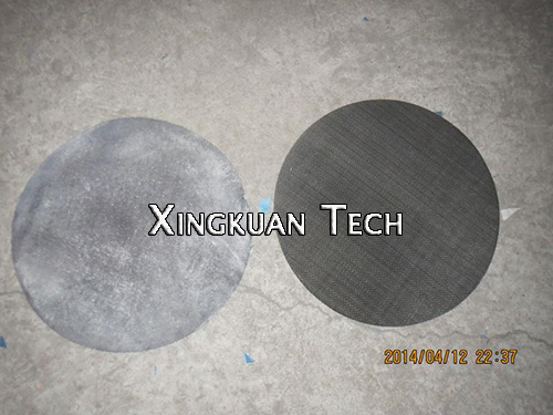 Plain Steel Extruder Wire Mesh Filter Screen Can Filter Plastic Rubber And Other Molten Materials