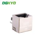KRJ-56S8P8C1X1BNL Single Port RJ45 Connector Without Light Or Spring Without