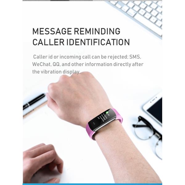 Steel 202 Silicone SDK Sport Fitness Smartwatch Smart Heart Rate Tracker Bracelet Wrist