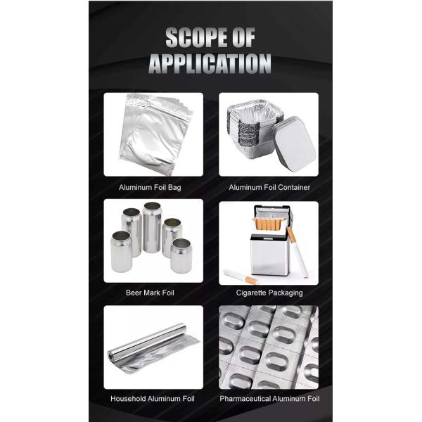 Custom aluminum foil roll manufacturing