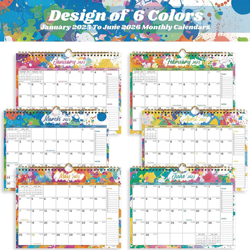 Full Color Business Branded Custom Desk Calendars for Personalization and Branding