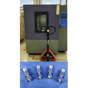 China IPX9K Water Spray Test Chamber，8Mpa-10Mpa IPX9K Test Equipment on sale