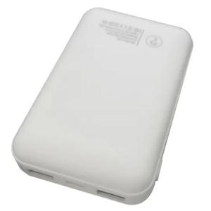 China 10000mah Power Bank Battery Polymer Flat Shape 2*USB 5V 2A wholesale