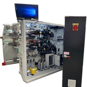 50um Automatic Slitting Machine ， Surface Slitter Rewinder