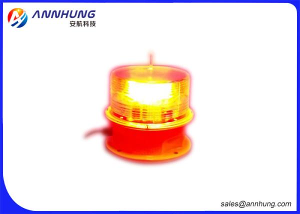 Quality Aging Resistance LED Flashing Lights / Aviation Red Light High Efficiency for sale