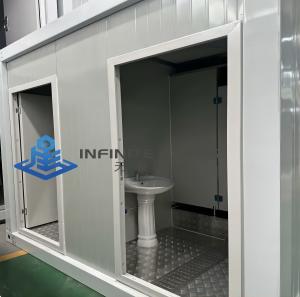 Full Scene Modular Public Toilets Customized Economical Modular Homes Prefabricated